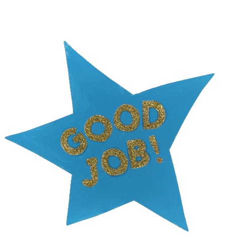 Star Good Job Sticker by Jess