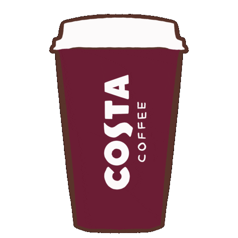 Christmas Illustration Sticker by Costa Coffee Singapore