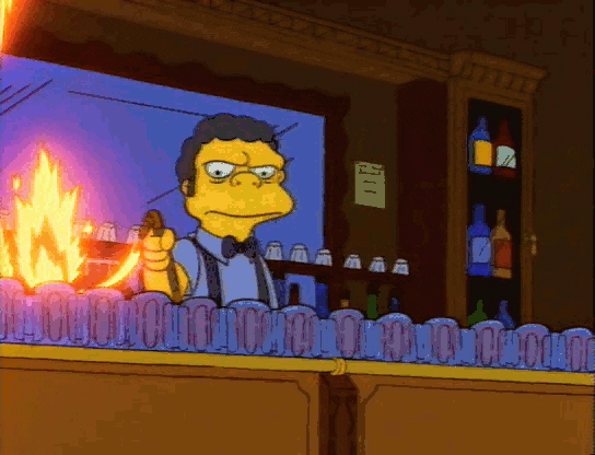 Flaming Moe GIFs - Get the best GIF on GIPHY