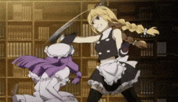 Marisa Kirisame Patchouli Knowledge GIF
