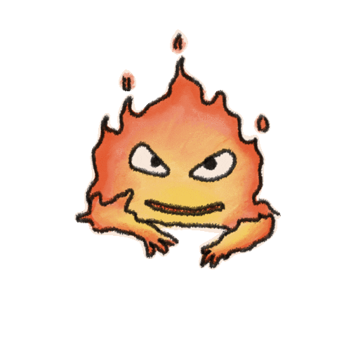En Moving Castle Sticker