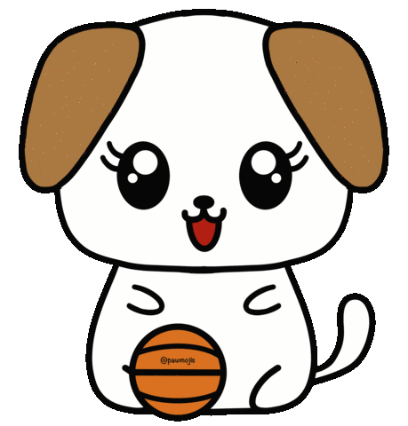 Fun Basketball Sticker