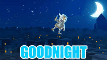 Good Night Space GIF by Super Sema