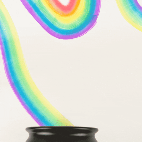 Rainbow Bear GIF by GrandmaLucys