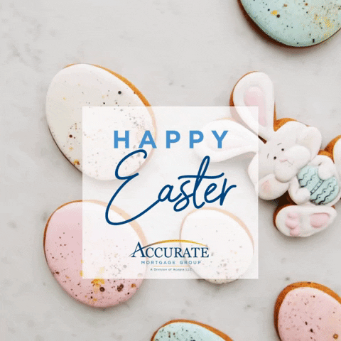 Happy Easter GIF by Accurate Mortgage Group