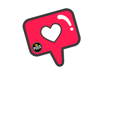 Amopugs Sticker by LIGA DOS PUGS