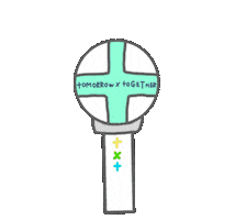 Moa Lightstick Sticker