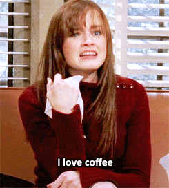 Rory Gilmore I Love Coffee GIF - Find & Share on GIPHY