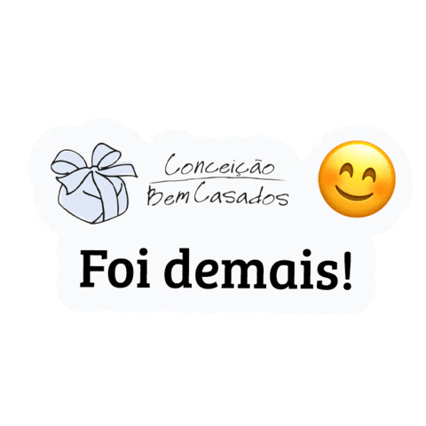 Bem Casado Sticker by Conceição Bem Casados