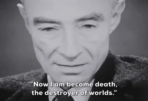 Manhattan Project Oppenheimer GIF by GIPHY News - Find & Share on GIPHY