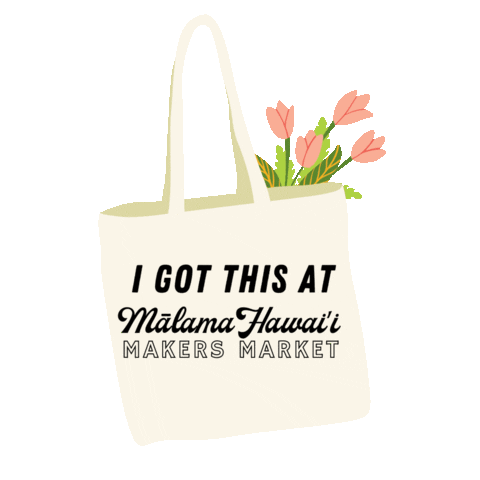 Malama Hawaii Market Sticker