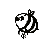 Deal With It Sticker by bee.neo