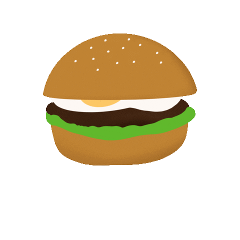 Food Hamburger Sticker