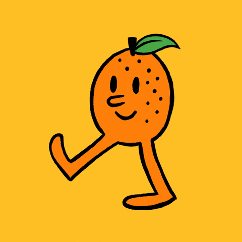 Orange Juice GIF by Emily Redfearn