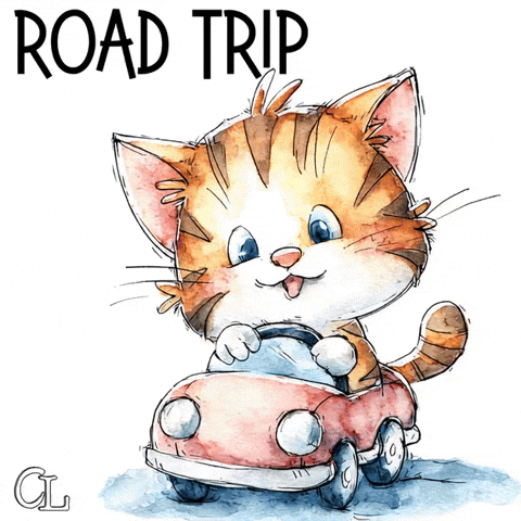 Happy Road Trip GIF