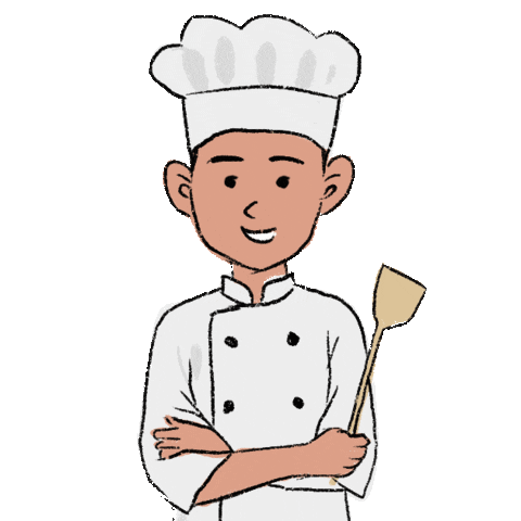 chuichuifong cooking chef restaurant kitchen Sticker