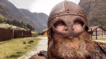 Beard Vikings GIF by Vinnie Camilleri