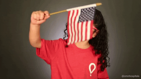 United States Usa GIF by Children's Miracle Network Hospitals - Find & Share on GIPHY