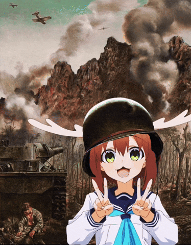 One Thousand 1000 Yard Stare GIF