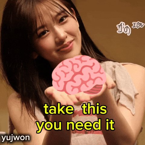 Use Your Brain Ive GIF