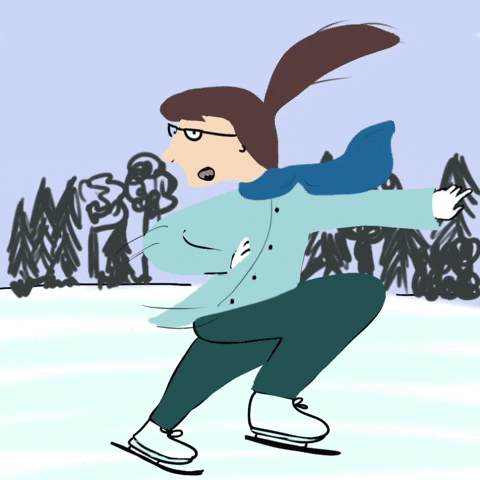 Ice Skating GIF