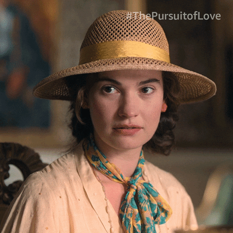 Happy Lily James GIF by Amazon Prime Video