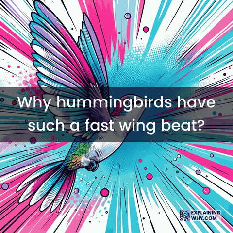 Hummingbirds Physiology GIF by ExplainingWhy.com