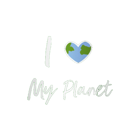Environment Ilovemyplanet Sticker by Vital Life UK