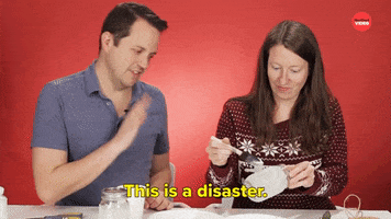 Christmas Disaster GIF by BuzzFeed