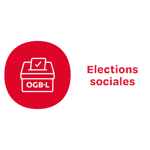Vote Elections Sticker by OGBL Luxembourg