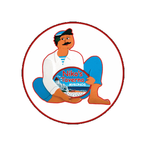 Nikos Taverna Sticker