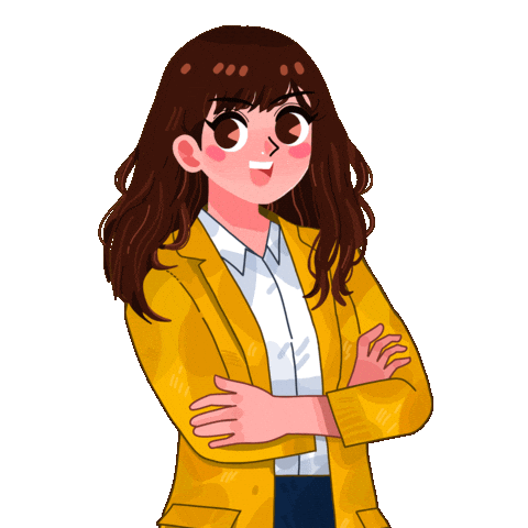 Cross Arms Smile Sticker by Edcent id