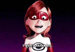 i dont think so the incredibles GIF