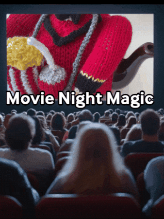 Cinema Popcorn GIF by TeaCosyFolk