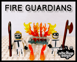Fire Lego GIF by Stick Up Music