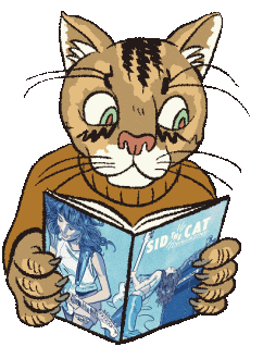 Sid The Cat Andrew Greenstone Sticker