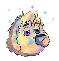 Coffee Morning Sticker