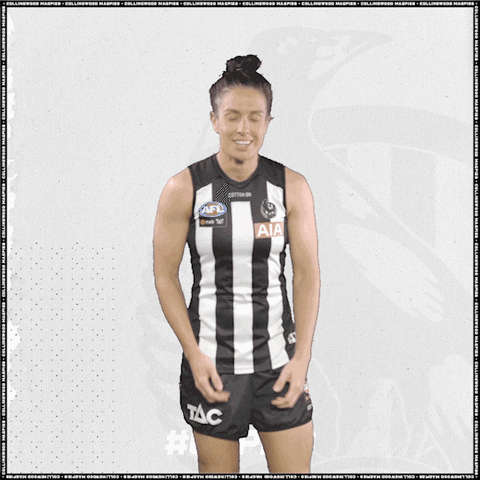 Cry Miss GIF by CollingwoodFC