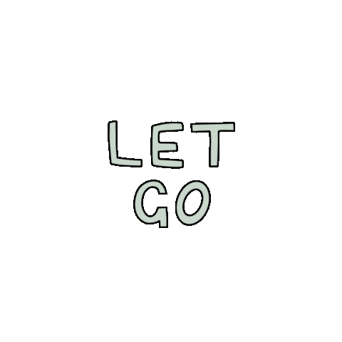 Breathe Let Go Sticker by @InvestInAccess