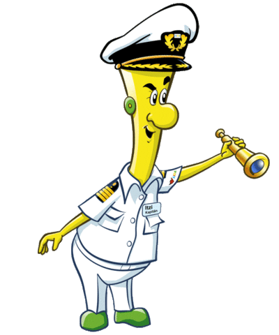 Cartoon Captain Sticker by AIDA_Cruises