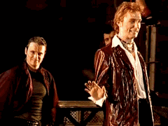Mercutio interprété par Bereczki Zoltán dans le musical "Rómeó és Júlia".