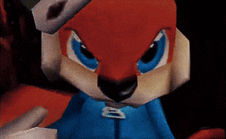 conkers bad fur day n64 GIF