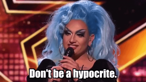 Hypocrisy Hypocrite GIF by Lagoona Bloo - Find & Share on GIPHY