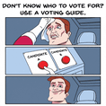 Don't know who to vote for? Use a voting guide.