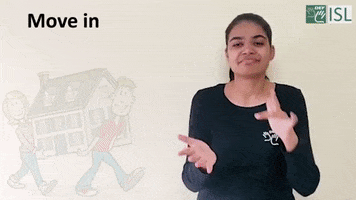 Move In Sign Language GIF by ISL Connect