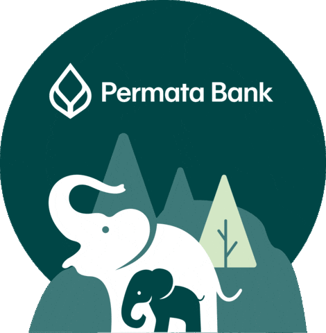 Elephant GIF by PermataBank