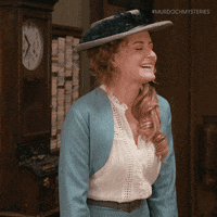 Laughing Out Loud Lol GIF by Murdoch Mysteries