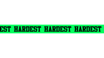 Hardest Sticker