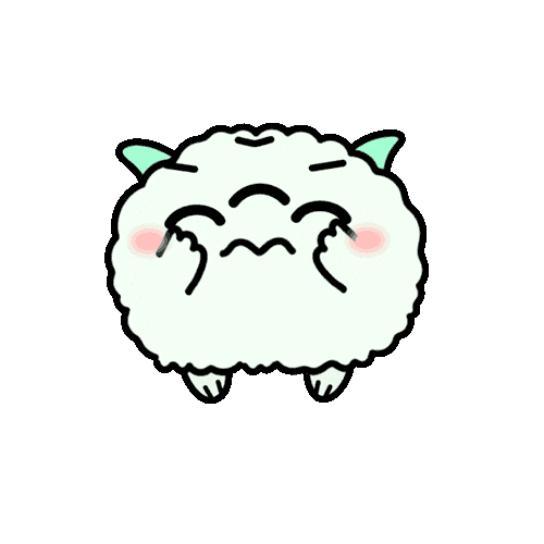 Embarrassed Ohno Sticker by Aha World