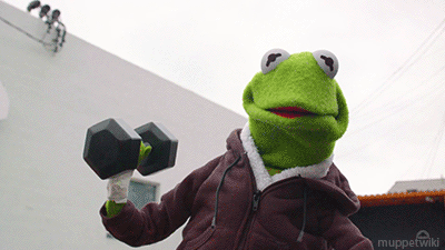 Kermit The Frog Exercise GIF by Muppet Wiki - Find & Share on GIPHY